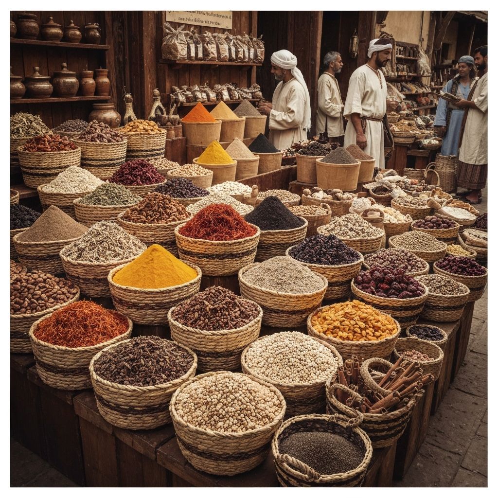 Μεσαιωνικό ανταλλακτήριο με μπαχαρικά